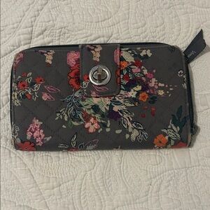 Vera Bradley Multicolor Floral Quilted Wallet
